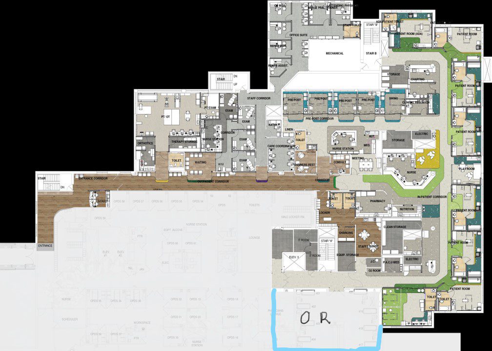 Hospital Floorplan