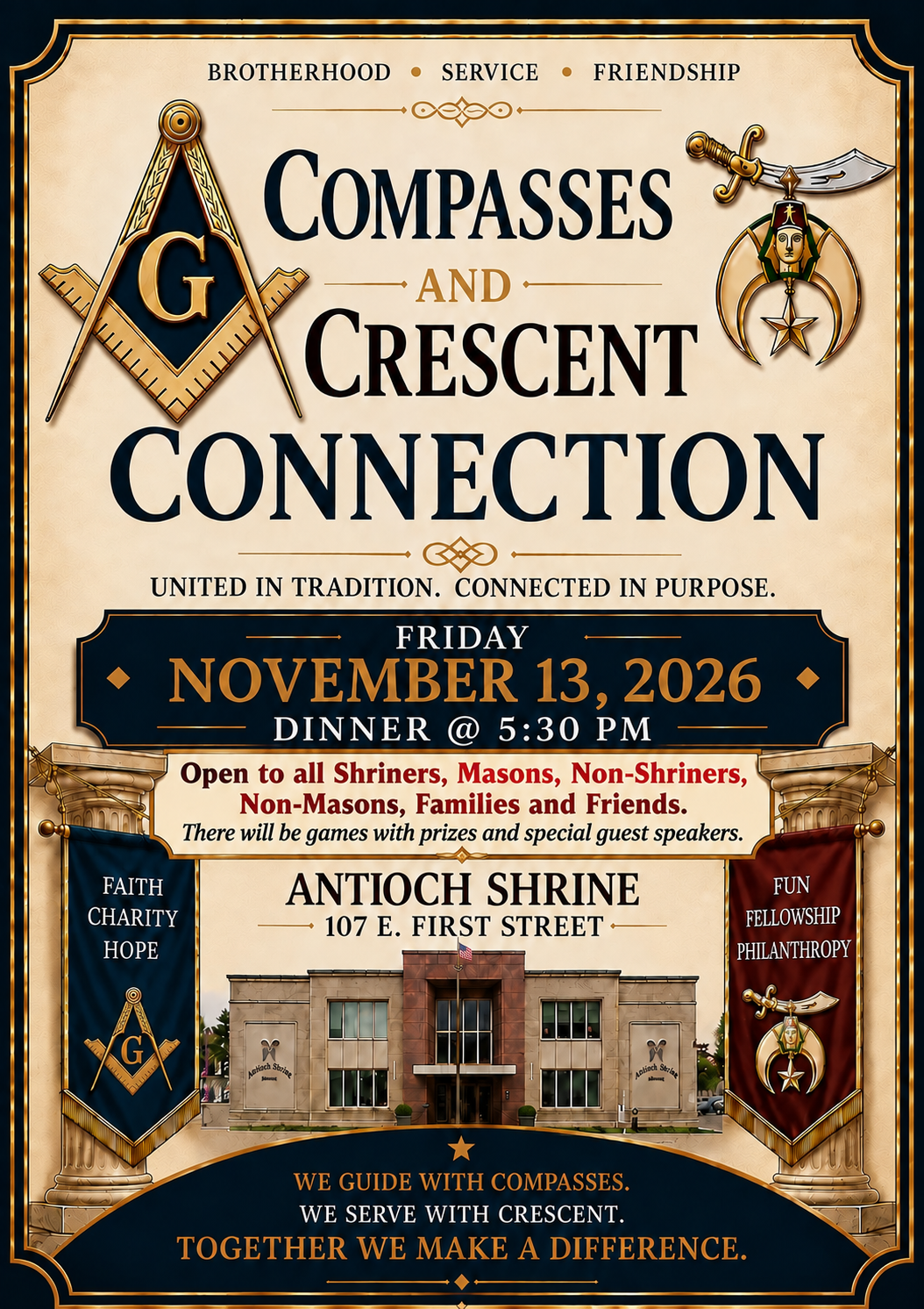Compass & Crescent Connection Nov 13th, 2026