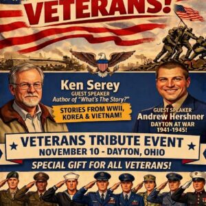 Honor Our Verterans! November 10, 2026